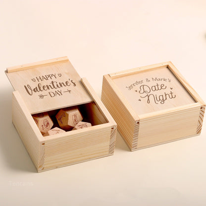 Personalized Date Dice Set-Anniversary Gifts - Date Night Gifts